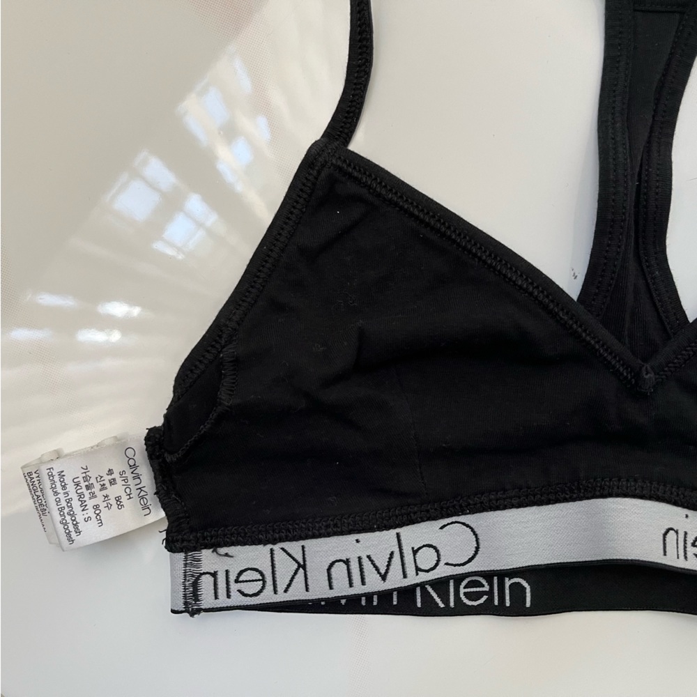 Calvin Klein Racerback Bralette - Picture 6 of 6